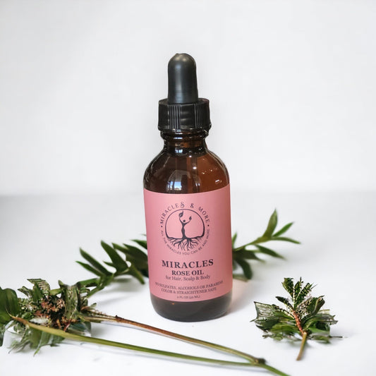 Miracles Rose Oil for hair, scalp and bodyMiracles & MoreMiracles & More